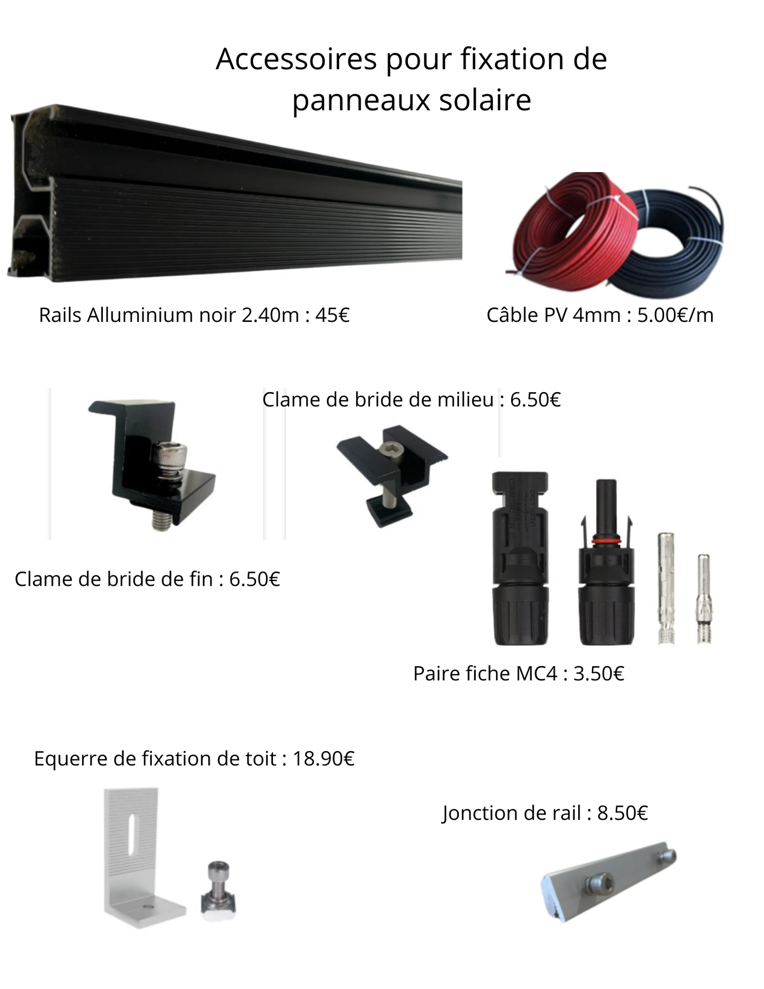 🌞 Accessoires solaires– Performance & Sécurité