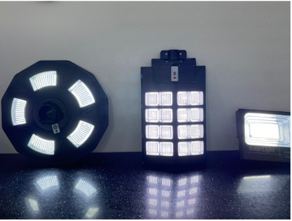 Lampadaire Solaire 500W IP67 – Ø60 cm | 6V Polycristallin | 6500K