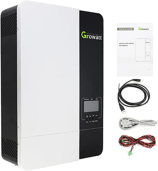 ☀️ Onduleur Solaire Hybride 3.5 kW – Régulateur MPPT intégré – Nouvelle génération intelligente