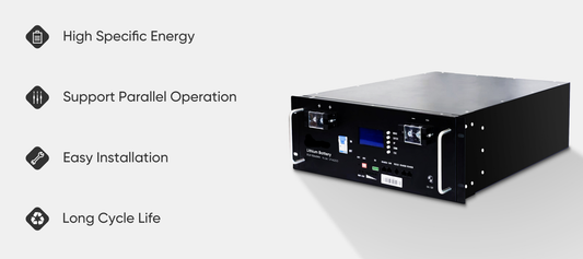 ⚡ Batterie Lithium 48V  – 10 kWh – Haute capacité pour installations solaires et autonomie énergétique